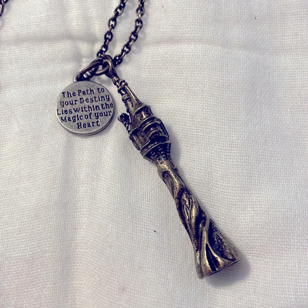 Tangled Tower Disney Necklace